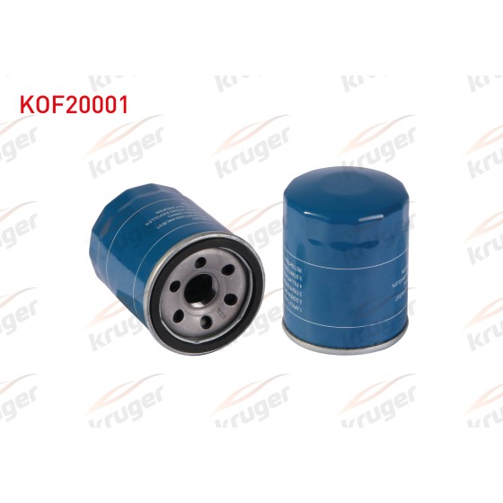 KRUGER Yag Filtre Honda Civic / Honda Accord / Honda City / Crv / Honda Jazz / Mitsubishi L200 / L300 / Mitsubishi Asx / Mitsubishi Lancer / Honda City 1.2 1.4 1.3 1.6 1.8 2.0 1983 - Kod KOF20001 - OEM 04154-PR3-E00 ürün görseli