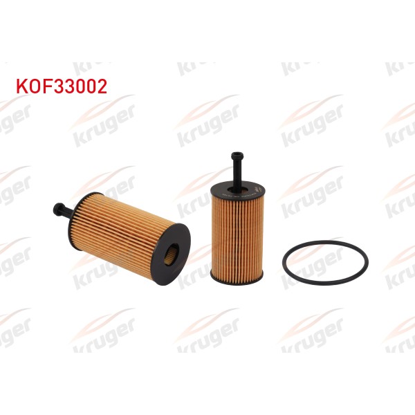 KRUGER Yag Filtre Citroen Berlingo / C2 / Citroen C3 / Citroen Saxo / Peugeot 106 / 206 / 306 / 307 1.4 1.6 1.1 1996-2008 - Kod KOF33002 - OEM 1109.AN