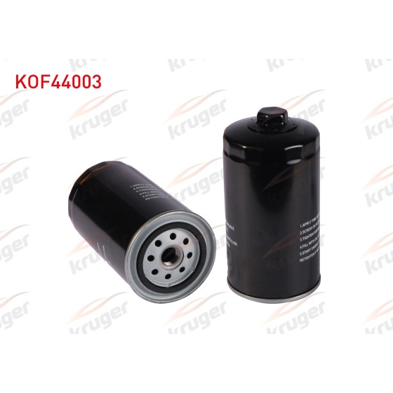 KRUGER Yag Filtre Volkswagen Transporter IV / LT 35 2.5 Audi TDI 2.4 TD 1975-1996 - Kod KOF44003 - OEM 075115561 ürün görseli