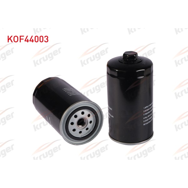 KRUGER Yag Filtre Volkswagen Transporter IV / LT 35 2.5 Audi TDI 2.4 TD 1975-1996 - Kod KOF44003 - OEM 075115561