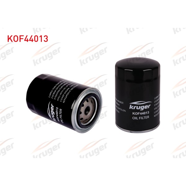 KRUGER Yag Filtre Volkswagen Passat (3b2) 1.9 Audi TDI 1996-2000 / Audi A4 (8d2, B5) 1.9 Audi TDI 1994-2001 / Audi A6 (4A, C4) 1.9 Audi TDI 1994-1997 - Kod KOF44013 - OEM 028115561E