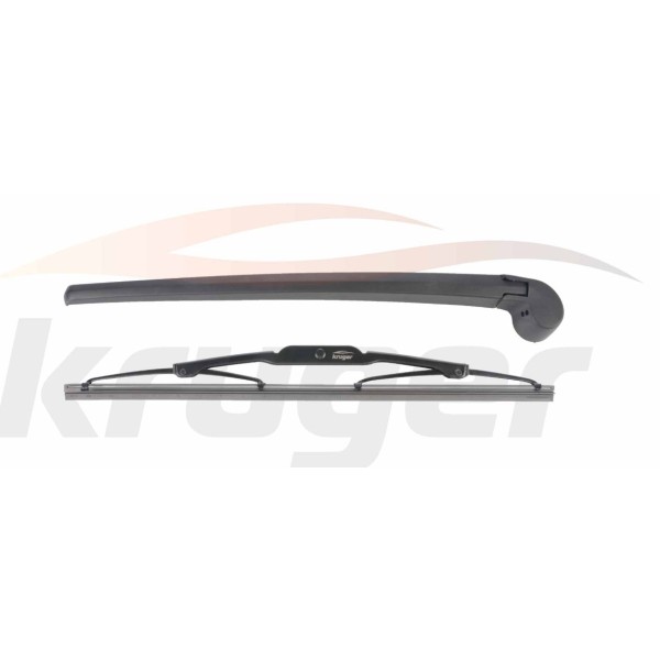 KRUGER Silecek - Seti Arka (Kol+supurge) 330mm Audi A3 (8pa) 2003-2013 - Kod KRG-AT0001 - OEM 8E9955407C