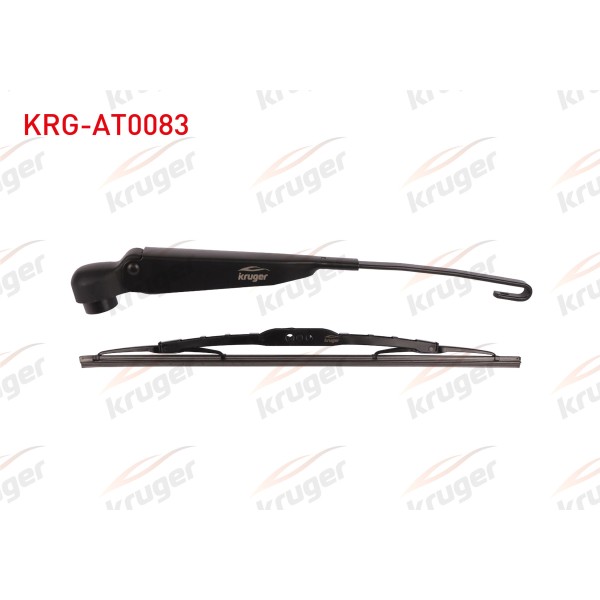 KRUGER Silecek - Seti Arka (Kol+supurge) 400mm Fiat Doblo / Opel Combo D Tek Kapi 2012- / Volkswagen Caddy 2004-2010 / Ford Tourneo Ford Custom (V362) 2015 - Kod KRG-AT0083 - OEM 1273391