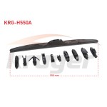 KRUGER Silecek - Supurgesi Hybrid Universal 11 Aparatli 550mm - OEM KRG-H550A