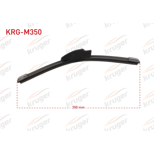 KRUGER Silecek - Supurgesi Muz Tipi 350mm Universal - OEM KRG-M350