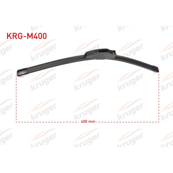 KRUGER Silecek - Supurgesi Muz Tipi 400mm Universal - OEM KRG-M400