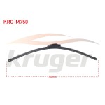 KRUGER Silecek - Supurgesi Muz Tipi 750mm Universal - Kod KRG-M750 - OEM