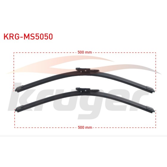 KRUGER Silecek - Bmw Arac Bazli Silecek Seti 1 Serisi E81 / E87 2004-2011 / Mini Coupe R58 2011 - Kod KRG-MS5050 - OEM 61610420549 ürün görseli