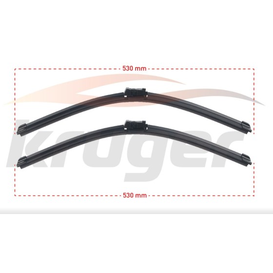 KRUGER Silecek - Arac Bazli Silecek Seti Skoda Fabia (5j2) / Skoda Roomster (5j7) - Kod KRG-MS5353B - OEM 5J1998001 ürün görseli
