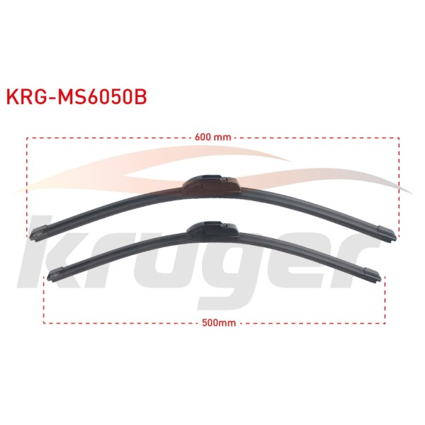 KRUGER Silecek - Arac Bazli Silecek Seti Bmw X5 (F15-f85) / Bmw X6 (F16-f86) / Land Rover Range Rover Sport II (LW, L494) / Opel Insignia Grand Sport - Kod KRG-MS6050B - OEM 61610039697