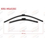 KRUGER Silecek - Arac Bazli Silecek Seti Renault Captur 2018 - Kod KRG-MS6535C - OEM 288907630R