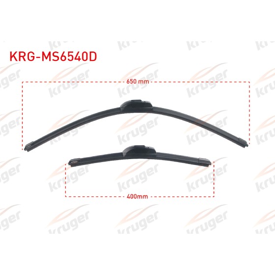 KRUGER Silecek - Arac Bazli Silecek Seti Hyundai Accent Blue (RB) / Hyundai I30 (PD) / Honda Accord (CL) / Honda Cr-v (RE) / Kia Cee?d (CD) / Kia Sorento - Kod KRG-MS6540D - OEM 98350-1J000 ürün görseli