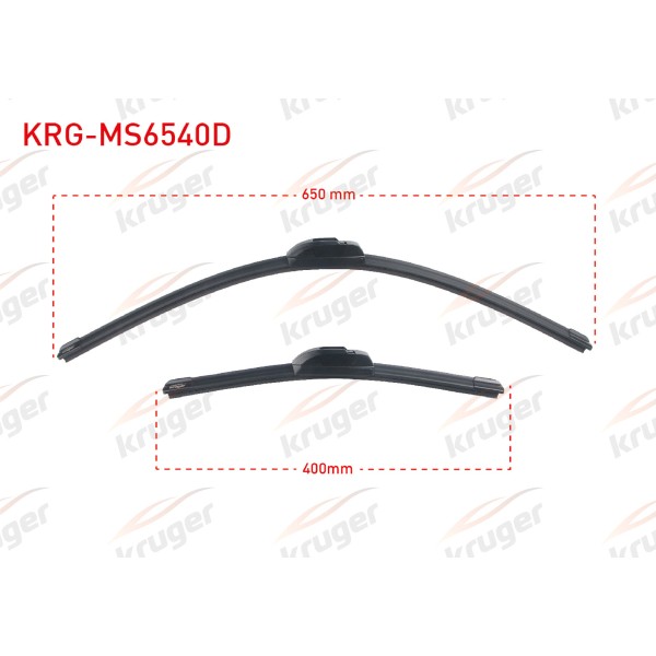KRUGER Silecek - Arac Bazli Silecek Seti Hyundai Accent Blue (RB) / Hyundai I30 (PD) / Honda Accord (CL) / Honda Cr-v (RE) / Kia Cee?d (CD) / Kia Sorento - Kod KRG-MS6540D - OEM 98350-1J000