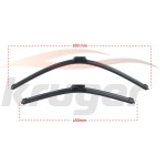 KRUGER Silecek - Bmw Arac Bazli Silecek Seti Serisi 5 (F10) / Serisi 7 - Kod KRG-MS6545B - OEM 61612147361