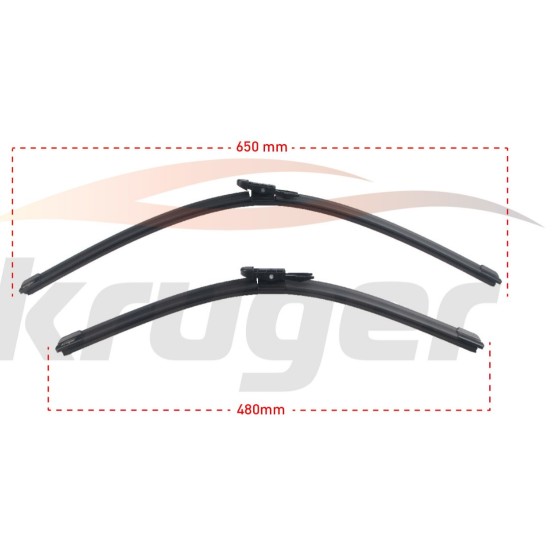 KRUGER Silecek - Arac Bazli Silecek Seti Mercedes-benz-benz Serisi B 246 / 247 - Kod KRG-MS6548C - OEM A2468202700 ürün görseli