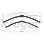 KRUGER Silecek - Arac Bazli Silecek Seti Volkswagen Passat (CB2) / Volkswagen Arteon (3h7) / Volkswagen T-roc / Ssangyong Musso (Q200) / Audi A3 (8vs) / Pors - Kod KRG-MS6548D - OEM 3G1998002
