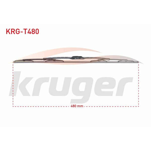 KRUGER Silecek - Supurgesi Telli Grafitli 2 LI Takim 480mm Universal - OEM KRG-T480