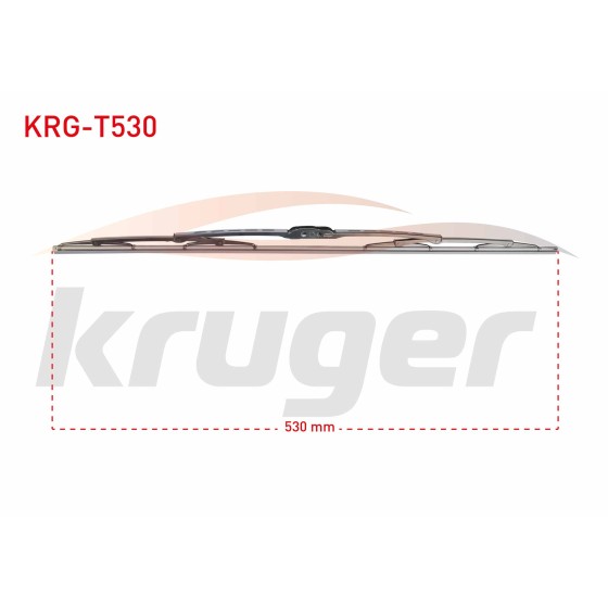 KRUGER Silecek - Supurgesi Telli Grafitli 2 LI Takim 530mm Universal - OEM KRG-T530 ürün görseli