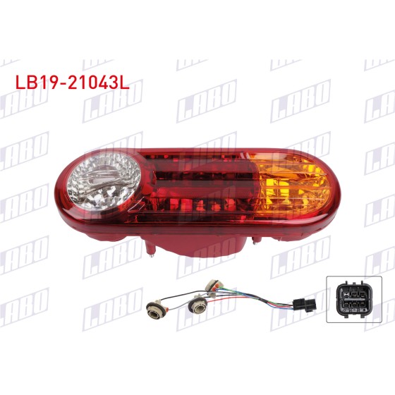 LABO Stop Sol (Duylu) H100 Kamyonet 2004 - Kod LB19-21043L - OEM ürün görseli