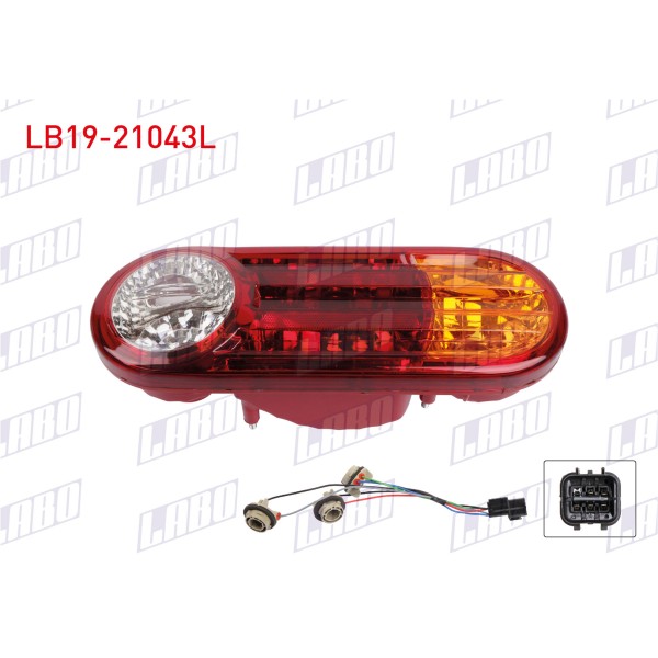 LABO Stop Sol (Duylu) H100 Kamyonet 2004 - Kod LB19-21043L - OEM