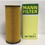 MANN Yağ Filtresi - Golf4-volkswagen Bora-lt35-crafter Anj-avr-agr-alh-bjk 1, 9 Audi Tdi-2, 5 Audi TDI / OX 143D (Kagit) - Kod MAN-HU 726/2 x - OEM 074115562