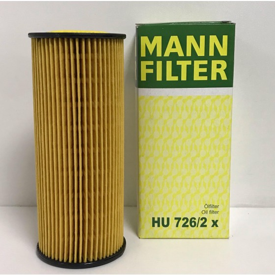 MANN Yağ Filtresi - Golf4-volkswagen Bora-lt35-crafter Anj-avr-agr-alh-bjk 1, 9 Audi Tdi-2, 5 Audi TDI / OX 143D (Kagit) - Kod MAN-HU 726/2 x - OEM 074115562 ürün görseli