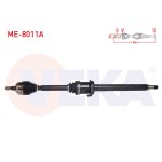 VEKA Komple Aks Sag ON Absli 48 Dis Uzunluk 954 Mm Mercedes-benz A Serisi (W168) A 160 A-t / M-t 1997-2004 / Mercedes-benz Vaneo (414) 1.7 CDI M-t 2002-2005 - Kod ME-8011A - OEM