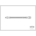 MEYLE Ön Fren Hortumu - 340 MM - Kod MEY0140420006 - OEM A1294280035
