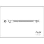 MEYLE Ön Fren Hortumu - 490 MM - Kod MEY0145250007 - OEM A1694280035