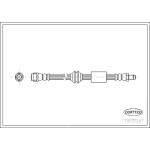 MEYLE Ön Fren Hortumu - 570 MM 164 - Kod MEY0145250010 - OEM A1644200448