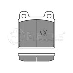 MEYLE Ön Fren Balatası - 115 - Kod MEY0252001115 - OEM A0014207720