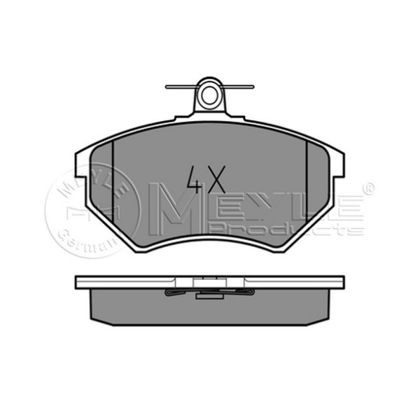 MEYLE Fren Balatası - Ön-fişsiz Abf Volkswagen Golf 3 Gti 2.0 - Kod MEY0252016819 - OEM 357698151F