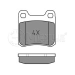 MEYLE Arka Fren Balatası - 201 - Kod MEY0252068713 - OEM A0014200120