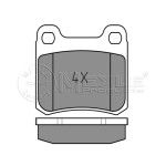 MEYLE Arka Fren Balatası - Kod MEY0252068715 - OEM A0004209820