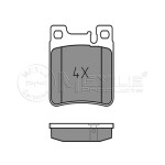MEYLE Arka Fren Balatası - 140 - Kod MEY0252130515 - OEM A0044209220