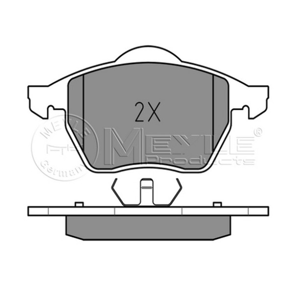 MEYLE Fren Balatası - Ön-fişsiz Volkswagen Passat 4 - Kod MEY0252162419 - OEM 8D0698151F