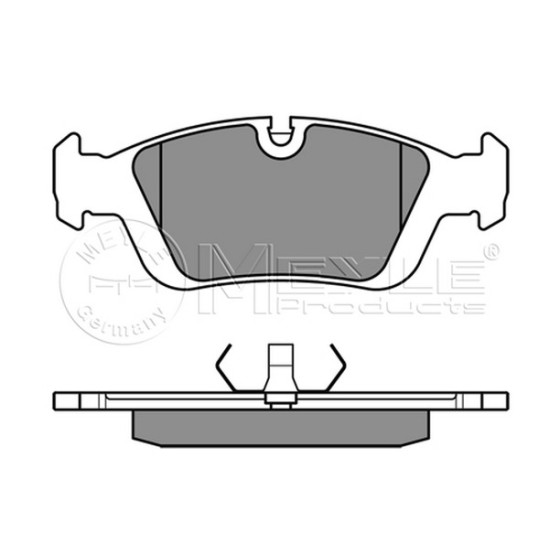 MEYLE Ön Fren Balatası - E36-46 - Kod MEY0252164317 - OEM 34116761244 ürün görseli