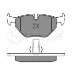 MEYLE Arka Fren Balatası - E39 - Kod MEY0252169117 - OEM 34216761281