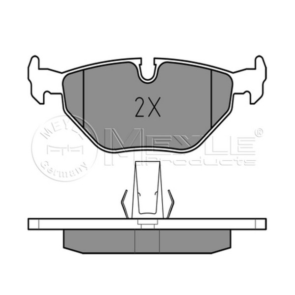 MEYLE Arka Fren Balatası - E39 - Kod MEY0252169117 - OEM 34216761281