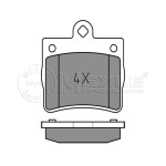 MEYLE Arka Fren Balatası - Komple 202 - Kod MEY0252190015 - OEM A0024205120