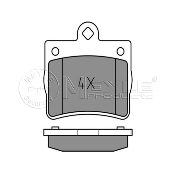 MEYLE Arka Fren Balatası - Komple 202 - Kod MEY0252190015 - OEM A0024205120