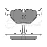 MEYLE Arka Fren Balatası - E46 - Kod MEY0252193417 - OEM 34216778168