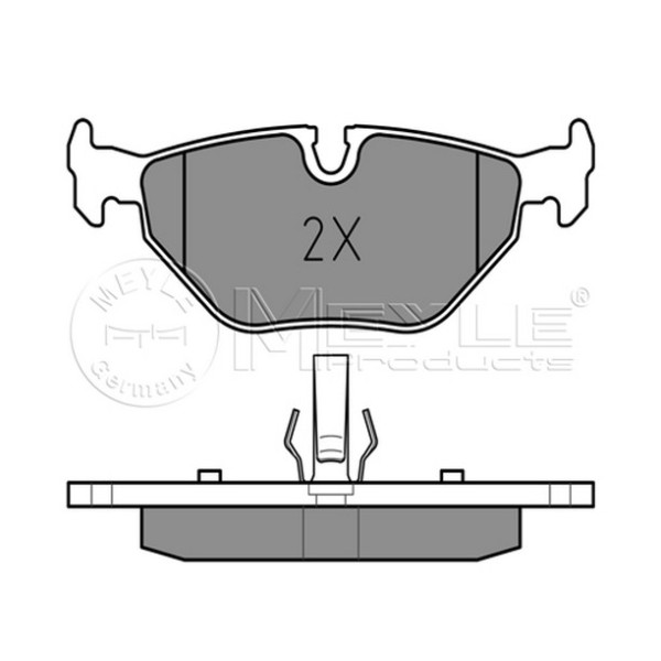 MEYLE Arka Fren Balatası - E46 - Kod MEY0252193417 - OEM 34216778168