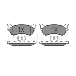 MEYLE Arka Fren Balatası - 163 - Kod MEY0252318917W - OEM A1634200420