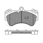 MEYLE Fren Balatası - Ön-fişsiz Azz-bug-casa Volkswagen Touareg-q7 3.0tdi-3.2 - Kod MEY0252369217 - OEM 7L0698151Q