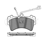 MEYLE Fren Balatası - Ön-fişsiz Azz-bug-casa Volkswagen Touareg-q7 3.0tdi-3.2 - Kod MEY0252369317 - OEM 7L0698151Q