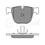 MEYLE Arka Fren Balatası - E60 - Kod MEY0252373017 - OEM 34216763012