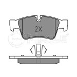 MEYLE Arka Fren Balatası - 164 - Kod MEY0252392318 - OEM A0044205220