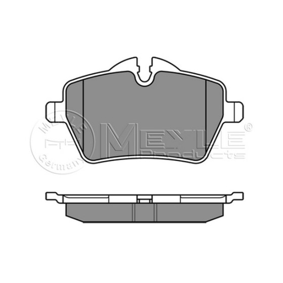 MEYLE Ön Fren Balatası - Works-spor Fren - Kod MEY0252398418 - OEM 34116770251 ürün görseli