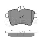 MEYLE Ön Fren Balatası - B150 - Kod MEY0252407719 - OEM A1694201320